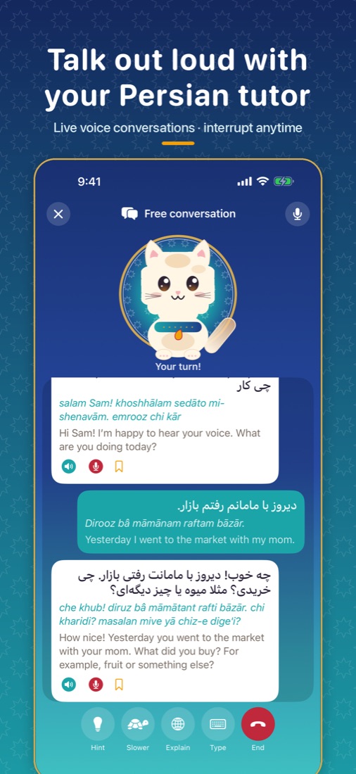 A voice conversation with Pashmak